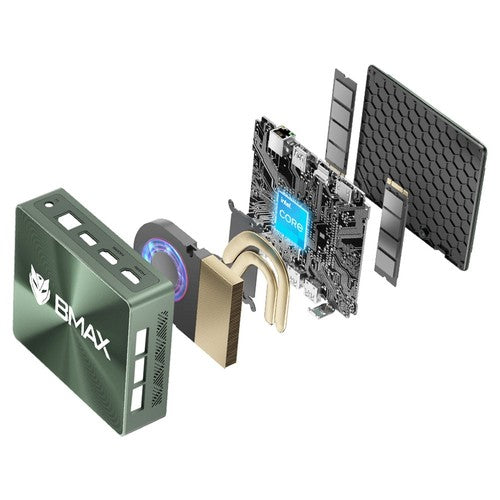 BMAX B6 Plus Mini-PC, Intel Core i3-1000NG4 bis zu 3,2 GHz BMAX B6 Plus Mini-PC, Intel Core i3-1000NG4 bis zu 3,2 GHz